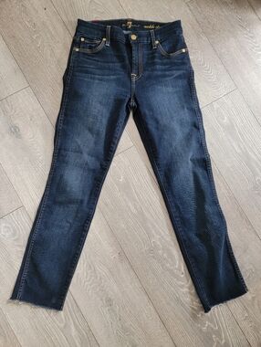 7 For All Mankind "Ankle Straight" Jeans